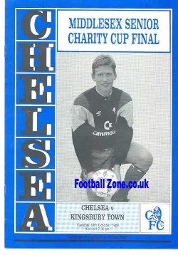 Chelsea v Kingsbury Town 1989 – Senior Charity Cup Final