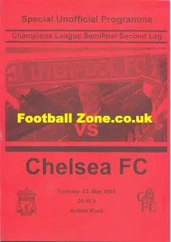 Liverpool v Chelsea 2005 - Semi Final Pirate Issue