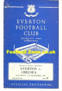 Everton v Chelsea 1963