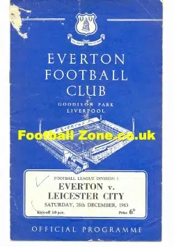 Everton v Leicester City 1963 - to clear