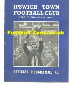 Ipswich Town v Leicester City 1962