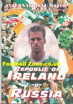 Ireland v Russia 1996