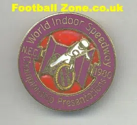 World Indoor Speedway Badge 1980 – Birmingham