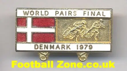 World Pairs Speedway Final 1979 Speedway Badge Denmark