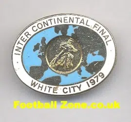 Inter Continental Final 1979 Speedway Badge White City