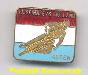 IJJS Final Speedway Badge 1976 Assen Holland