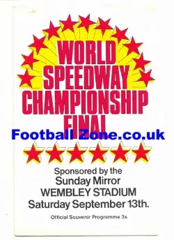 World Speedway Championship World Final 1969