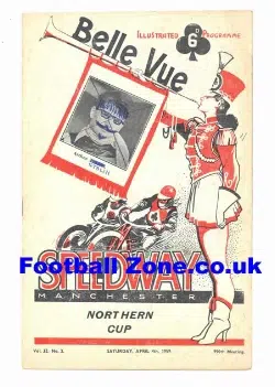 Belle Vue Speedway 1959 Northern Cup