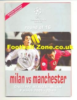 AC Milan v Manchester United 2005 – Pirate Issue – 2