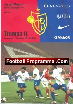 Basel v Tromso IL 2005 - football programme