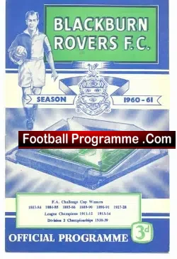 Blackburn Rovers v Newcastle United 1961