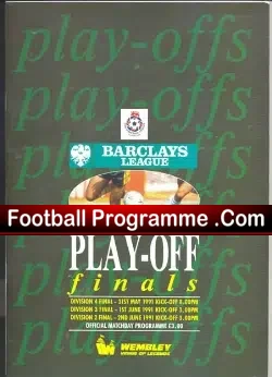 Blackpool v Torquay United 1991 – Play Off Final