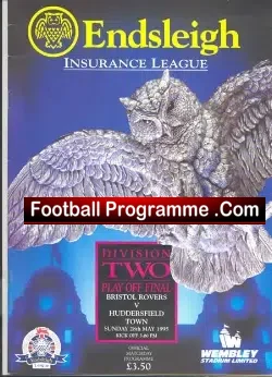 Bristol Rovers v Huddersfield Town 1995 – Play Off Final