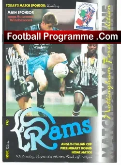 Derby County v Nottingham Forest 1993 – Multi Autographed