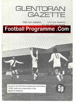 Glentoran v Ballymena United 1973