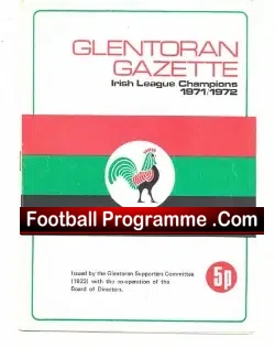 Glentoran v Bangor 1971