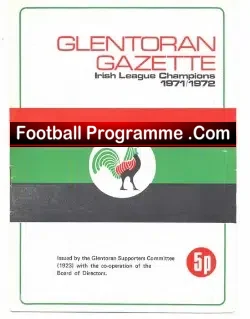 Glentoran v Coleraine 1971