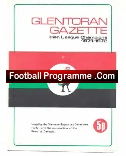 Glentoran v Crusaders 1971