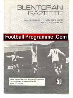 Glentoran v Crusaders 1973