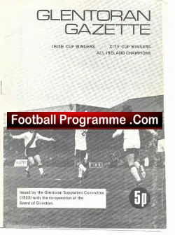 Glentoran v Distillery 1973