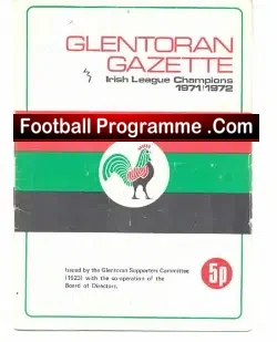 Glentoran v Portadown 1971