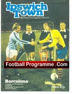 Ipswich Town v Barcelona 1979 – Barca
