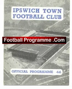 Ipswich Town v Lincoln City 1957