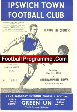 Ipswich Town v Northampton Town 1954
