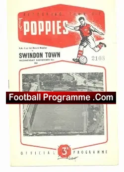 Kettering Town v Swindon Town 1961 – FA Cup Replay