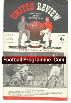 Manchester United v Arsenal 1952 – League Decider Match