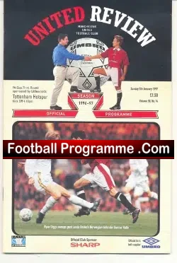Manchester United v Tottenham 1996 – FA Cup