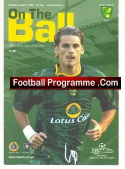 Norwich City v Real Mallorca 2004