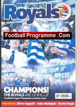 Reading FC Souvenir Programme 2006 Season - football programme