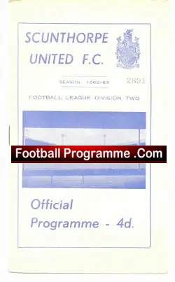 Scunthorpe United v Newcastle United 1962