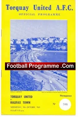 Torquay United v Halifax Town 1961