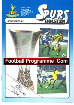 Tottenham Hotspur v Hajduk Split 1984 – UEFA Cup