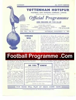 Tottenham Hotspur v Manchester United 1952