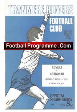 Tranmere Rovers v Arbroath 1972