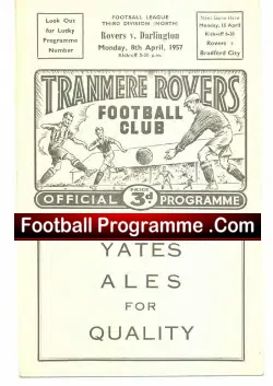 Tranmere Rovers v Darlington 1957