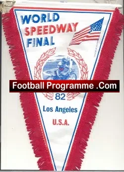 World Championship Final Speedway Pennant 1982 – USA