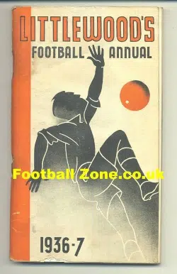 Littlewoods Football Annual Handbook 1936 - 1937