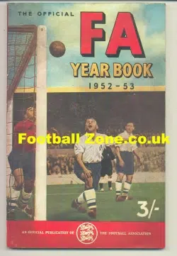 FA Football Yearbook 1952 - 1953