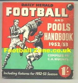 Daily Herald Football Handbook 1952 - 1953