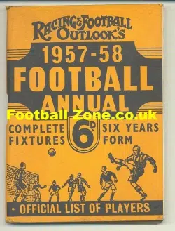 Racing + Football Outlook Annual Handbook 1957 - 1958
