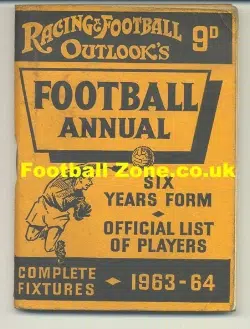 Racing + Football Outlook Annual Handbook 1963 - 1964