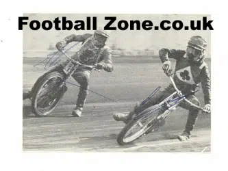 Ivan Mauger + Alan Jay Autographed Picture