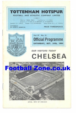 Tottenham Hotspur v Chelsea 1964