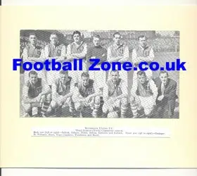 Rotherham United FC Team Picture 1950 - 1951