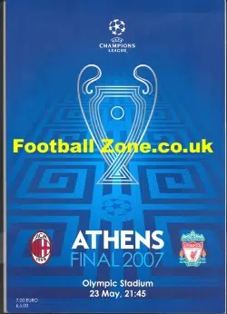 Liverpool v AC Milan 2007 – European Cup Final Athens
