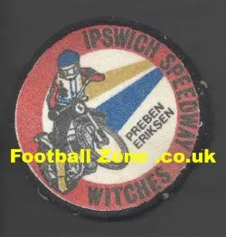 Ipswich Witches Speedway Cloth Patch Badge - Preben Eriksen